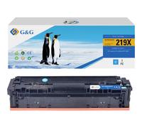 G&G GG-PH2191XFC Toner sostituisce HP 219X + W2191X Ciano