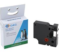 G&G Nastro compatibile 45013 per Dymo LabelManager 160 210D 360D 280 420P 500TS PnP Dymo Labelpoint 250 150 100 200 nero su bianco