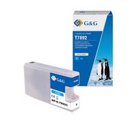 G&G - NP-E-07892C - G&G - Cartuccia ink Compatibile per Epson workforce pro wf-5690dwf- wf-5620dwf - Ciano - GGNINKE7892 - Conf. da 1 Pz. - NP-E-07892C