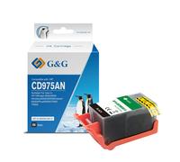 G&G - NP-H-0920XLBK-D - G&G - Cartuccia ink Compatibile per HP 920XL - Ciano - GGNINKH920XLBK - Conf. da 1 Pz. - NP-H-0920XLBK-D
