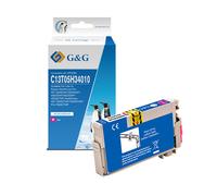 G&G - NP-R2-0405XLM - G&G - Cartuccia ink Compatibile per Epson WorkForce Pro WF-3820DWF-3825DWF - Magenta - GGNINKE405XLM - Conf. da 1 Pz. - NP-R2-0405XLM