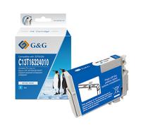 G&G - NP-R2-1632C - G&G - Cartuccia ink Compatibile per Epson WF-2010W-2510WF-2520NF - Ciano - GGNINKE1632XL - Conf. da 1 Pz. - NP-R2-1632C