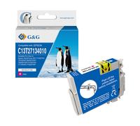 G&G - NP-R2-2713M - G&G - Cartuccia ink Compatibile per Epson WorkForce WF-3620DWF-WF-7110DTW-WF-7620DTWF - Magenta - GGNINKE2713 - Conf. da 1 Pz. - NP-R2-2713M