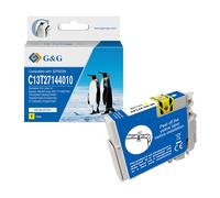 G&G - NP-R2-2714Y - G&G - Cartuccia ink Compatibile per Epson WorkForce WF-3620DWF-WF-7110DTW-WF-7620DTWF - Giallo - GGNINKE2714 - Conf. da 1 Pz. - NP-R2-2714Y