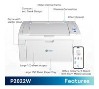 G&G P2022W Single Funzione A4 22ppm Wi-Fi