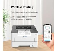 G&G P4100DW Single Funzione A4 33ppm Wi-Fi