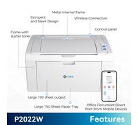 G&G Stampante BIANCO - GGP2022W