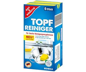 G&G - Spugna profilata Topfreiniger, 6 pezzi, Gut&Gunstig