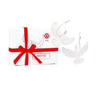 G&G Style Set di due colombe dell'amicizia - Home Alone 2. Set di due colombe in resina, persona speciale