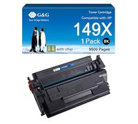 G&G Toner compatibile con HP 149X 149A per LaserJet Pro MFP 4102dw 4102fdw 4002dn 4002dw W1490A W1490X con chip (149X)
