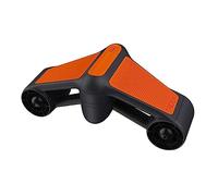G GENEINNO Monopattino subacqueo con 2 velocità e supporto per action camera per sport acquatici, piscine e immersioni, tavola da surf, snorkeling (arancione)