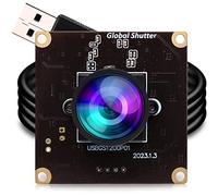 G Global Shutter USB Camera per Computer 1080P 90fps Lightburn Camera High Speed Webcam Modulo 2MP PC Camera 1920x1200 AR0234 UVC Modulo fotocamera per laptop (obiettivo a bassa distorsione 110°)