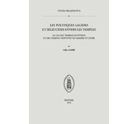 G. Gorre Les politiques lagides et séleucides envers les temples (Tascabile)