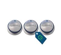G GRIMALDI 5010004797 Kit 3 Manopole Barbecue Compatibile con Campingaz Xpert 100 Xpert 200 - Manopole Controllo Gas BBQ - Ricambio Comandi Barbecue