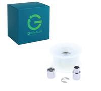 G GRIMALDI C00859456 Kit Sostituzione Ruota Asciugatrice Compatibile con Ariston Indesit Hotpoint 488000859456 - Puleggia Tenditore Supporto Cestello Asciugatrice