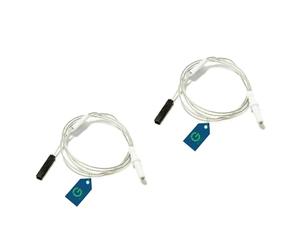 G GRIMALDI Candeletta Accensione Cucina da 35 mm per Piani Cottura Kit 2Pz. Compatibile con Ariston Indesit Smeg Nardi Franke Tecnogas Glem Gas Beko Foster La Germania Lofra Star