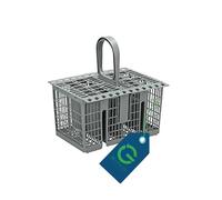 G GRIMALDI Cestino Portaposate Lavastoviglie Compatibile con Hotpoint Ariston Indesit Cestello di Ricambio Posate C00257140 C00289642 C00297265 C00298686 C00386607 482000023046 488000386607