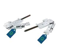 G GRIMALDI Coppia Cerniere Destra e Sinistra Lavastoviglie compatibili con ELECTROLUX REX ZANUSSI AEG 4055071312 kit ricambio apertura chiusura sportello lavastoviglie codice equivalente sostituzione