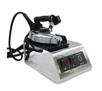 G GRIMALDI Ferro da Stiro Professionale con Caldaia in Acciaio Inox|G VAPOR 1150W + 800W 3.2 Bar Vapore Secco Dry System|Made in Italy|Capacità 1L Autonomia 90 min Anticalcare