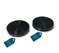 G GRIMALDI Filtro a Carboni Attivi, Kit 2 Pezzi, Compatibile con Electrolux AEG 4055098791, Rex, Zanussi, Franke, Misura Ø 200 mm x 30 mm