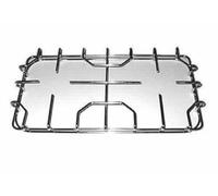 G GRIMALDI GRIGLIA PER CUCINA ADATTA STAR CROMATA INOX 2 FUOCHI CM 41,7 X 22,5 F 5512
