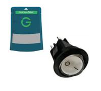 G GRIMALDI Interruttore 0-1 Accendione Macchina da Caffè in Cialde compatibile con FABER