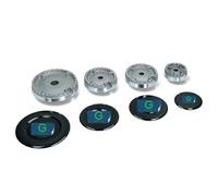 G GRIMALDI Kit Cucina 4 Fuochi Bruciatori + Piattello a doppio Foro compatibile con Ariston e Indesit