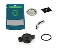 G GRIMALDI Kit Ricambi Compatibili Faber- Vano Porta Cialda - Filtro Doccia - Oring - Beccuccio - 2X Spessori per Macchine da Caffè in Cialde