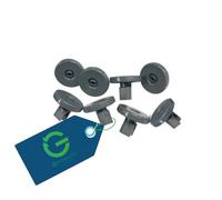 G GRIMALDI Kit Ruote Lavastoviglie Superiore + Inferiore 8 + 8 compatibile con Electorlux
