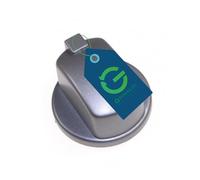 G GRIMALDI Manopola Inox Forno Compatibile Ariston Indesit Hotpoint C00284958 - Ø 38,5 mm - Ricambio Alternativo 482000031644 (1 Pezzo)