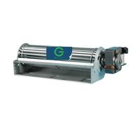 G GRIMALDI Motore Ventilatore Tangenziale Ventola per Caminetti, Stufe, Forni e Termoconvettori, 20W Lunghezza 240mm, Motore DESTRO ORARIO | Made in Italy | Silenzioso ed Efficiente