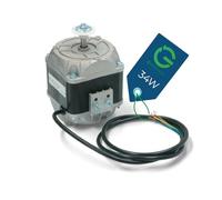 G GRIMALDI Motore Ventola Elettroventilatore 34W per Frigoriferi, Banchi Frigo, Congelatori | Ventilatore Refrigerante 34 Watt Pentavalente - Made in Italy