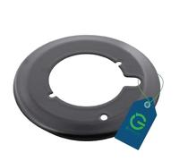 G GRIMALDI Piattello Bruciatore Grande 138 mm Compatibile con Rex AEG Electrolux Zanussi 3531602195 - Ghiera Nera Piano Cottura - Articolo Ricambio