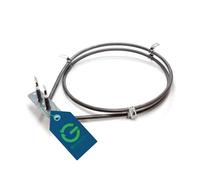 G GRIMALDI Resistenza Circolare Forno Ventilato Compatibile Indesit C00016055 | 2200W 230V | Elemento Posteriore con Ventola