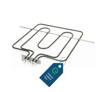 G GRIMALDI Resistenza Doppia Superiore Forno Compatibile Ariston Indesit Hotpoint CU51094 C00052297 052297, Grill 750W+1500W 220V, Flangia 100x22 mm