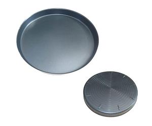 G GRIMALDI SMEG PIATTO CRISP ORIGINALE ROTONDO DIAMETRO 29cm ALTEZZA 3cm Codice 055690660