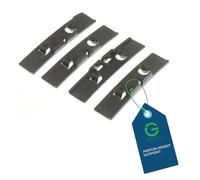 G GRIMALDI Tamponi Cuscinetto Scanalati 4 Pezzi Compatibili Ariston Indesit Hotpoint C00255284 - Ricambio Alternativo - Equivalente 482000023036 - Supporti Vasca Lavatrice