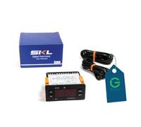 G GRIMALDI Termostato Digitale ETC-974 con 2 Sonde NTC 10A 230V - Controllore Temperatura per Celle Frigo Frigoriferi Industriali Banchi Refrigerati