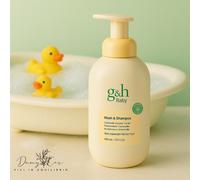 g&h Baby Bagnoschiuma & Shampoo 2-in-1 | Pelle Morbida e Protetta