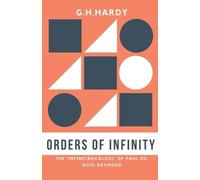 G H Hardy Orders of Infinity (Tascabile)