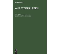 G H Pertz 1814-1831 (Copertina rigida)