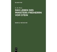G H Pertz 1823 bis 1831 (Copertina rigida)