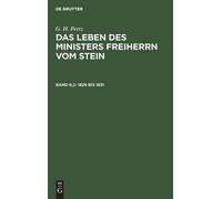 G H Pertz 1829 bis 1831 (Copertina rigida)