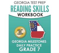 G Hawas GEORGIA TEST PREP Reading Skills Workbook Georgia Milestones (Tascabile)