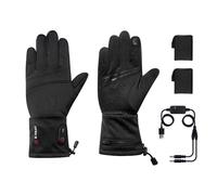 G-HEAT - Guanti riscaldati Street - Misti - Antivento - Impermeabili - traspiranti - Grip Silicone. Usi: bicicletta, viaggi urbani, Malattia di Raynaud. Fornito con batterie e cavo di ricarica