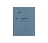 G. Henle Verlag Two Rhapsodies Op. 79 By Brahms