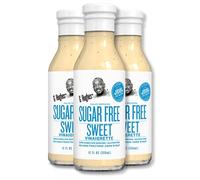 G Hughes - Condimento per vinaigrette senza zucchero, confezione da 3