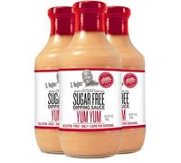 G Hughes Salsa Yum Yum senza zucchero - Salsa Yum Yum senza glutine, salsa per immersione, salse senza zucchero, salsa Yum Yum a basso contenuto di carboidrati originale, condimenti e salse senza