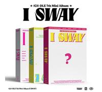 G I-DLE 7th Mini Album I SWAY Random Ver. CD + P.Book + P.Card + M.Poster + a...