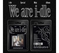 (G)I-DLE [WE ARE] 8th Mini Album PLATFORM Ver/Mini CD Object(NFC) + 2 Card + ...